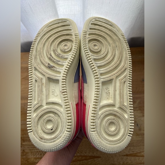 Nike Air Force 1 Shadow Sail Sea Coral Size 10/ EU 42 - Picture 4 of 10